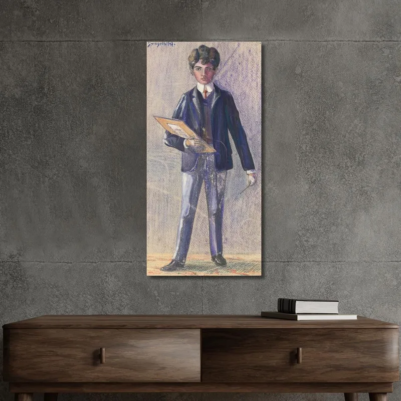 Spiegelbild Egon Schiele