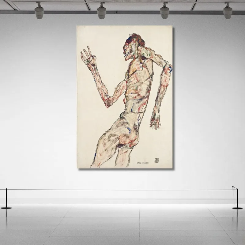 The Dancer Egon Schiele