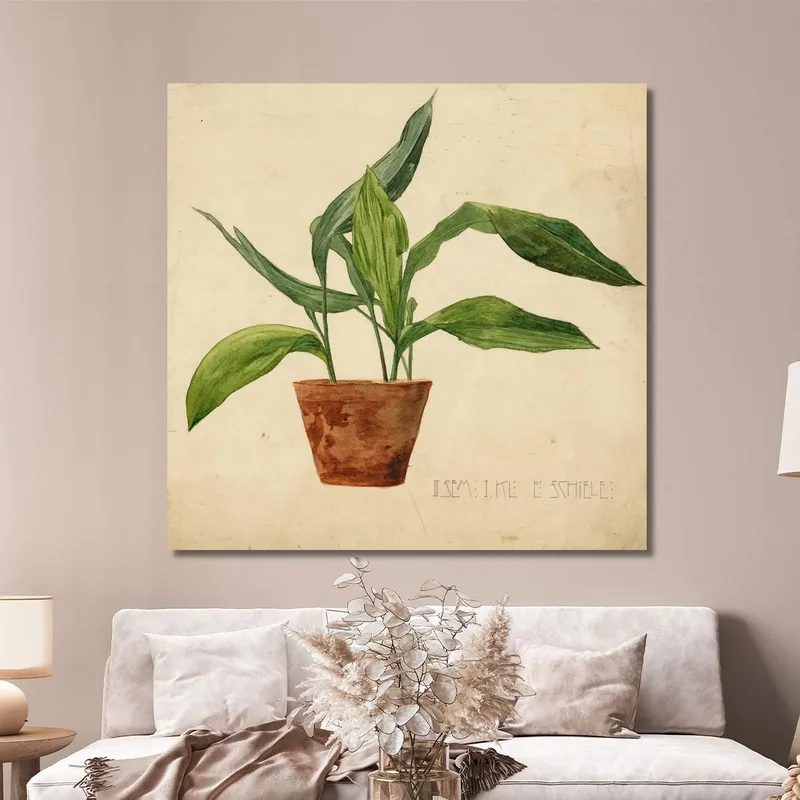 Potted Plant (Student Work) Egon Schiele