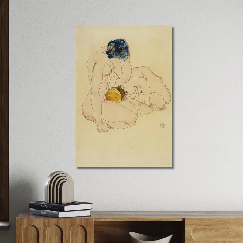 Due Amiche Egon Schiele