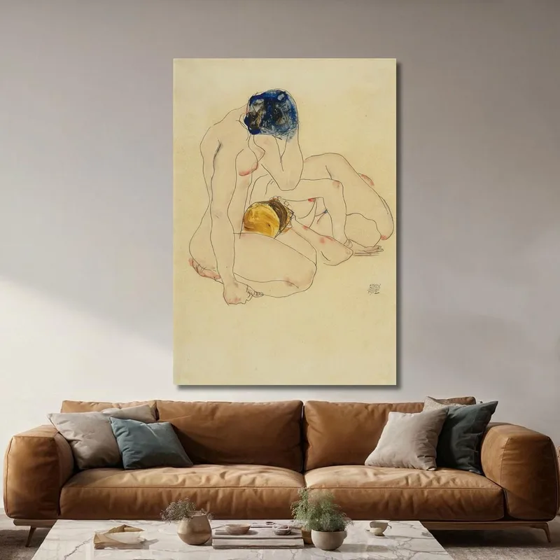 Due Amiche Egon Schiele