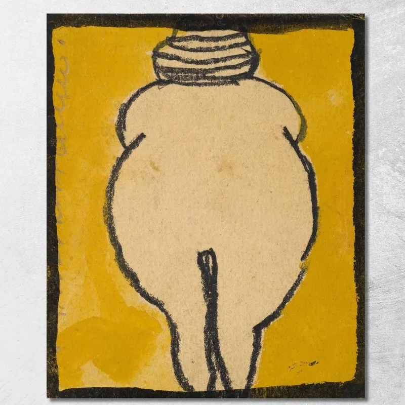 Venere Di Willendorf Egon Schiele quadro stampa su tela