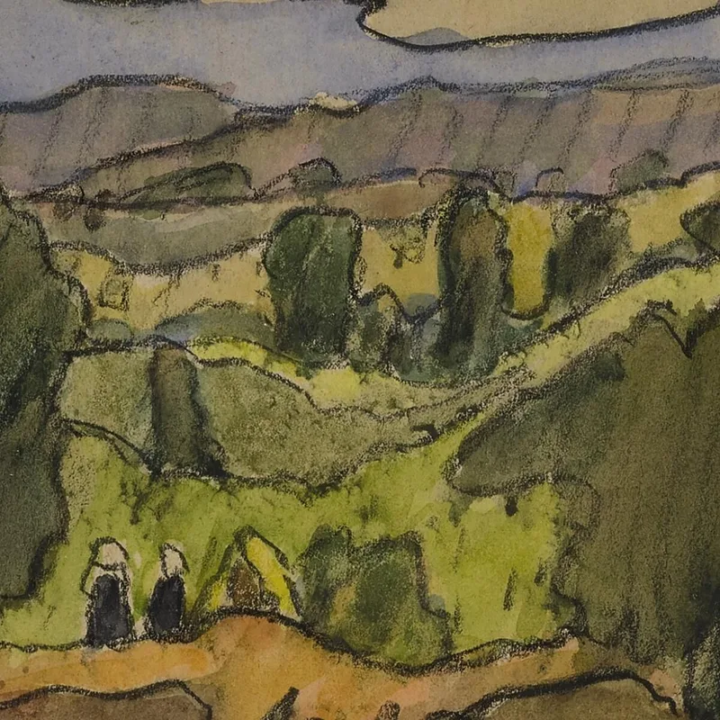Landschaft Rund Um Pont Aven Emile Bernard