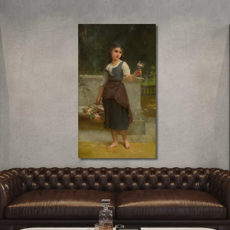 La Ragazza Dei Fiori Émile Munier