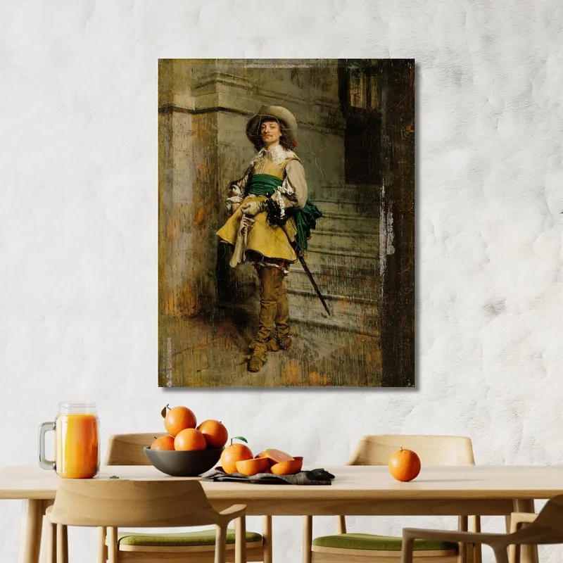 Un Cavalier Sous Louis Xiii Ernest Meissonier