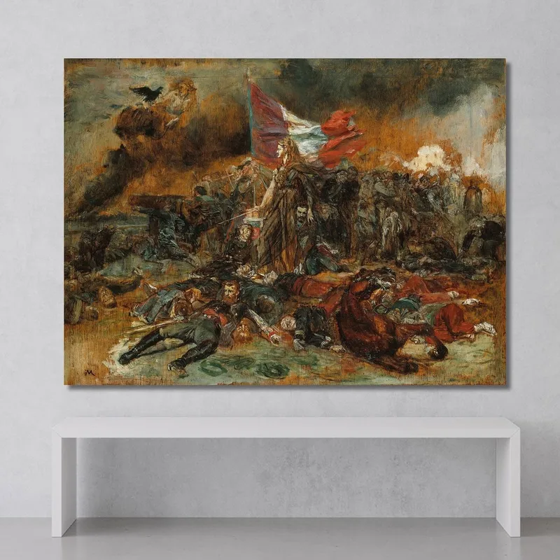 La Défense De Paris Ernest Meissonier
