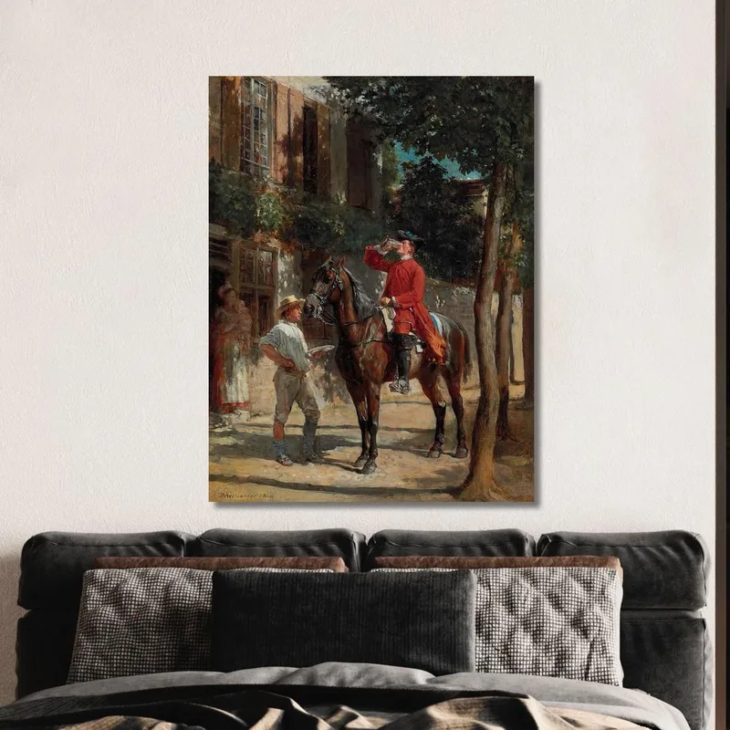 La Copa Del Estribo Ernest Meissonier