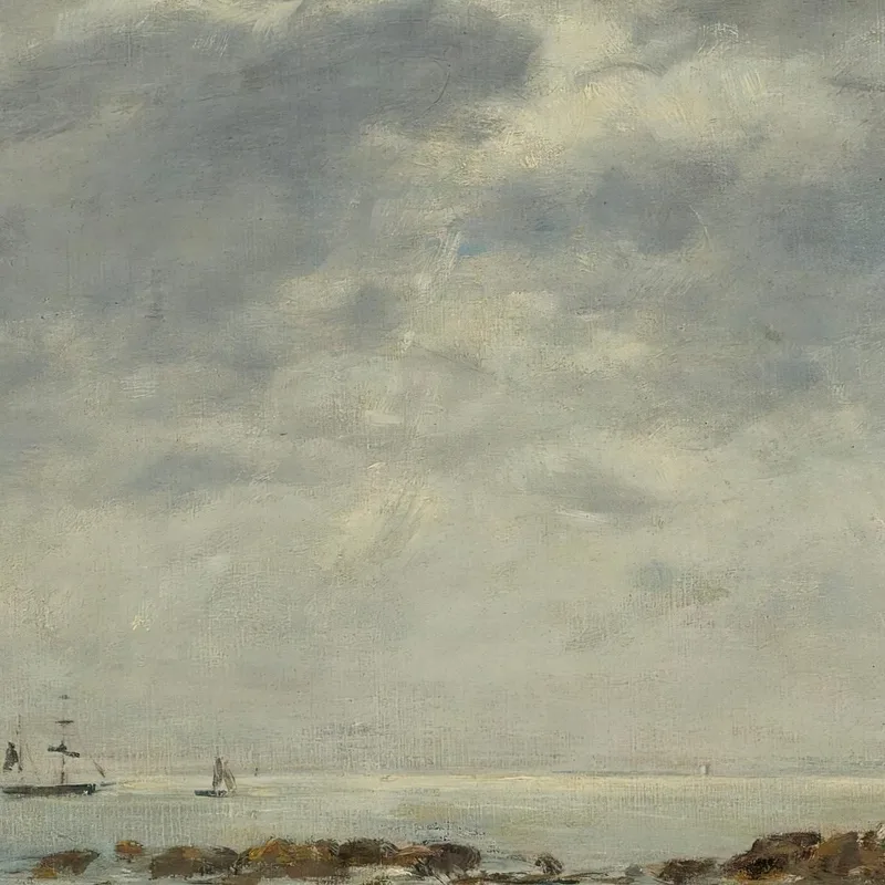 Marina A St. Vaast-La Hougue, Manica Eugène Boudin