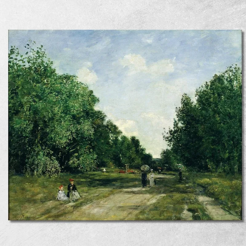 Parc Cordier In Trouville Eugène Boudin