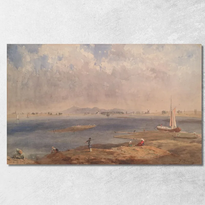 Marine En Bretagne Eugène Boudin