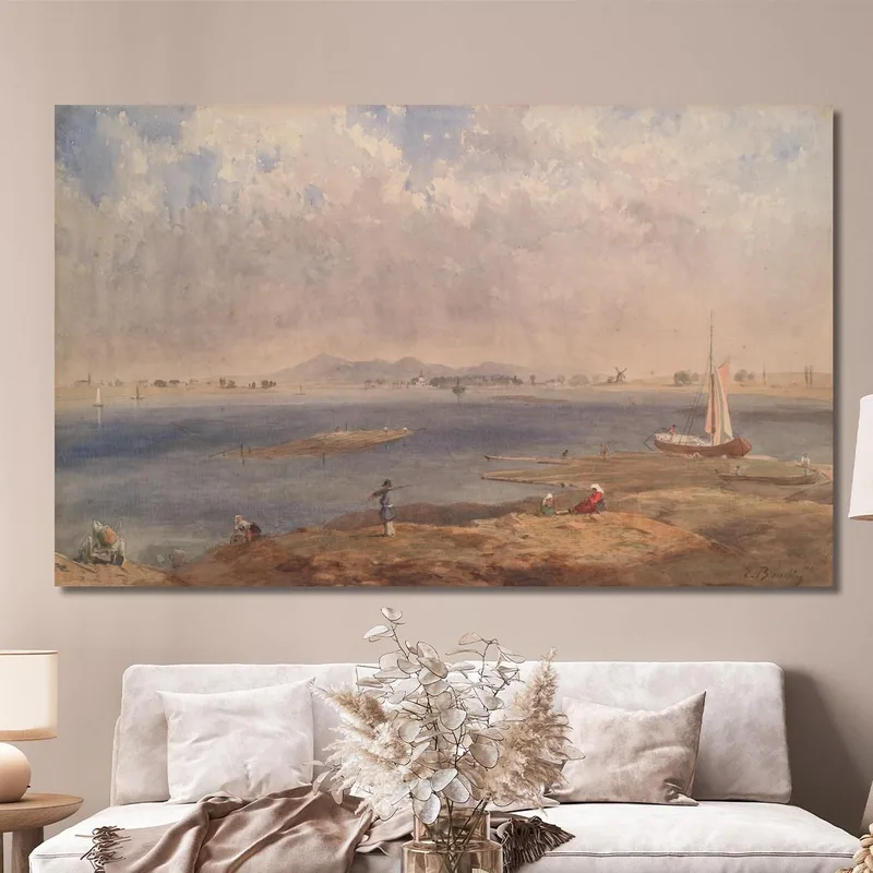 Marine En Bretagne Eugène Boudin