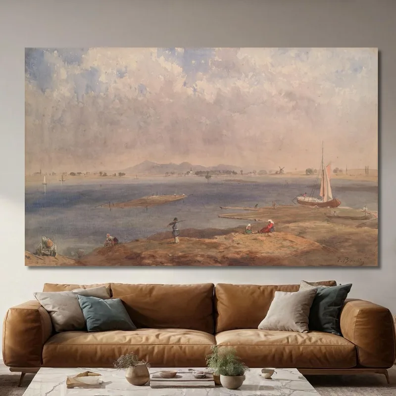 Marine En Bretagne Eugène Boudin