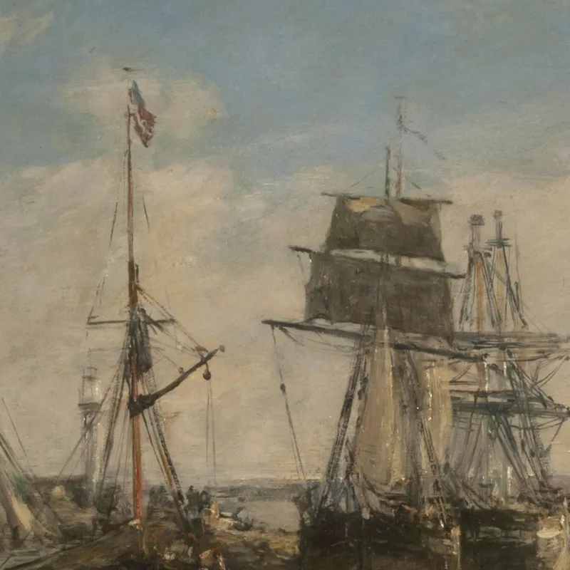 La Orilla De Portrieux Costa Norte Eugène Boudin