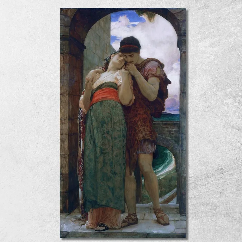 Sposato Frederic Leighton quadro stampa su tela