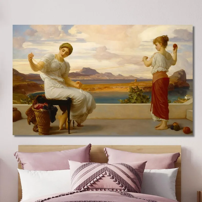 Aufwickeln Des Stranges Frederic Leighton