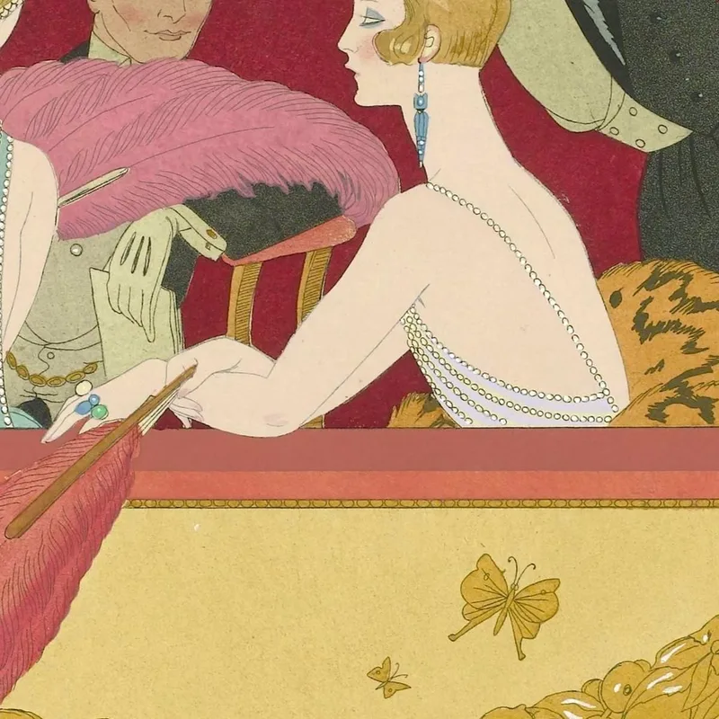 Joie De Vivre Le Bonheur Du Jour Ou Les Graces A La Mode 2 George Barbier