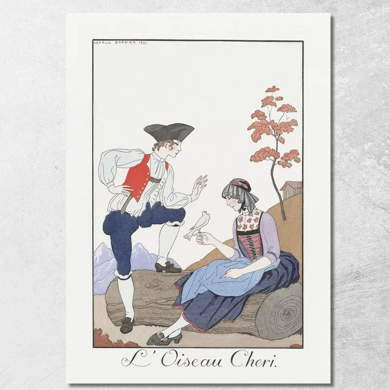 L'Oiseau Cheri George Barbier