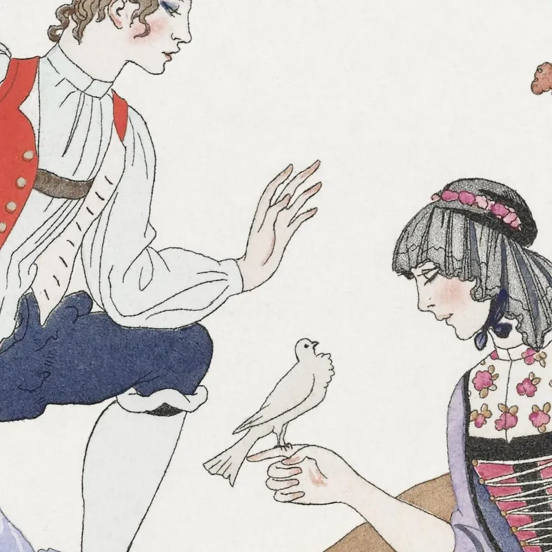 L'Oiseau Cheri George Barbier