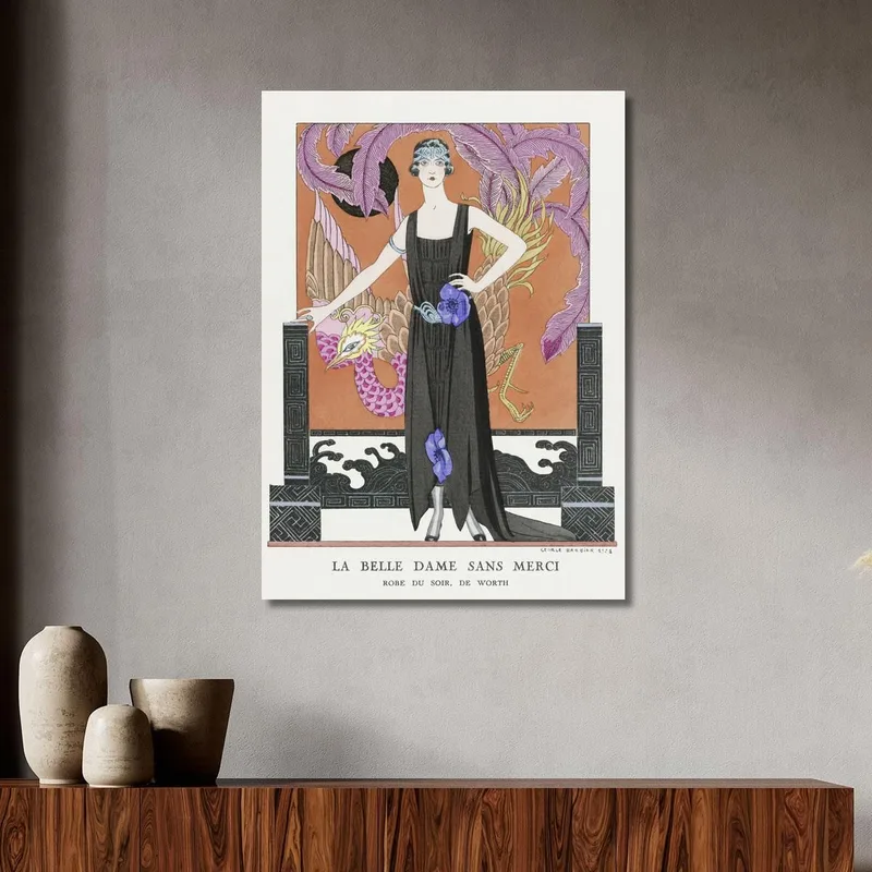 La Belle Dame Sans Merci Robe Du Soir De Worth George Barbier