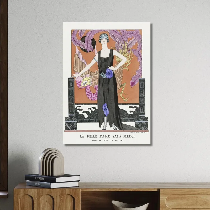 La Belle Dame Sans Merci Robe Du Soir De Worth George Barbier