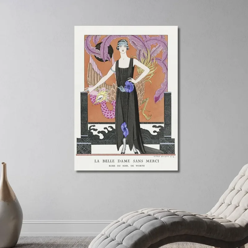 La Belle Dame Sans Merci Robe Du Soir De Worth George Barbier