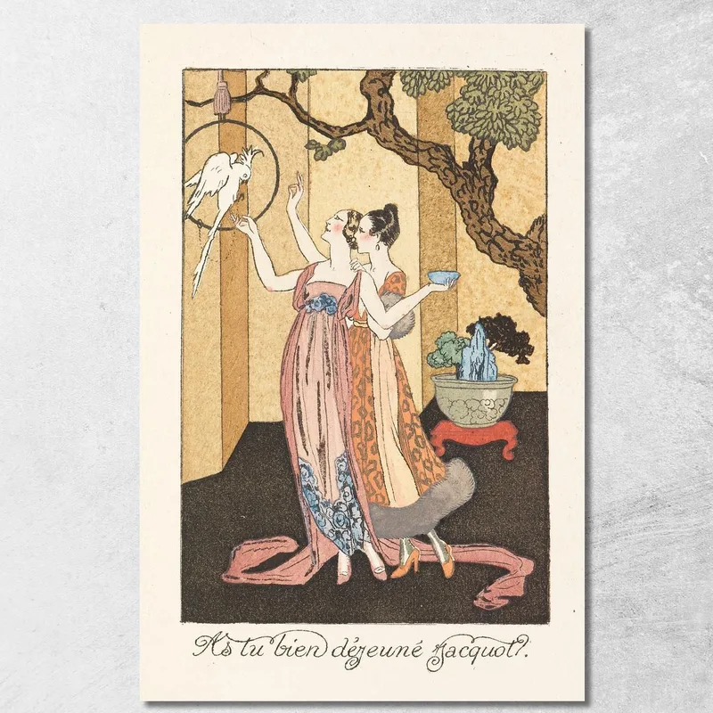 La Guirlande Des Mois George Barbier