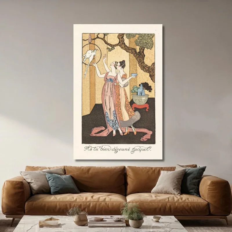 La Guirlande Des Mois George Barbier