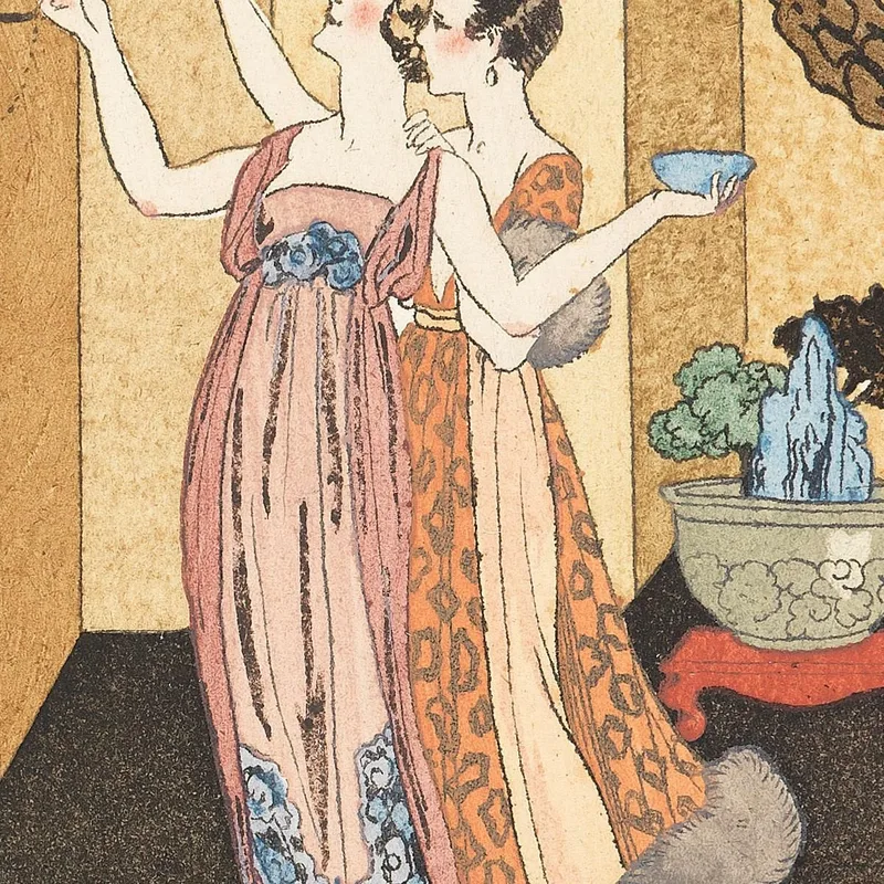 La Guirlande Des Mois George Barbier