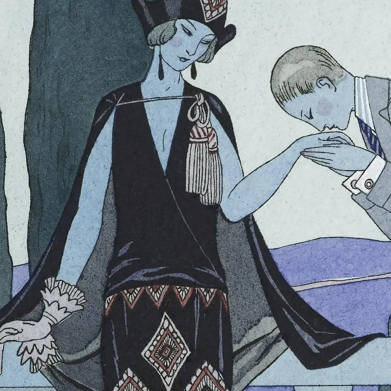La Villa D Este Francia Del Siglo Xx. George Barbier
