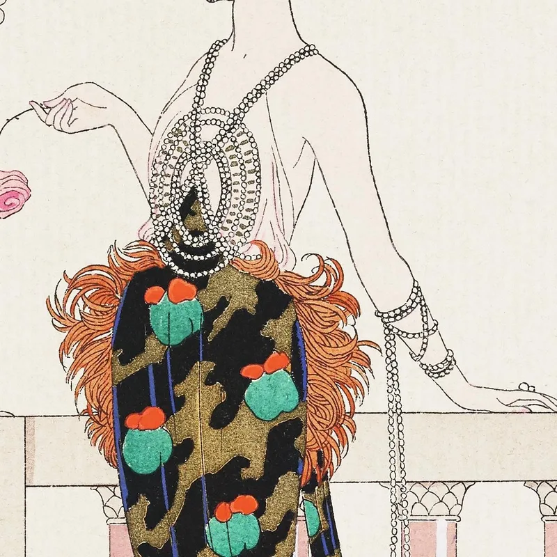 Lass Mich Von Les Feuillets D’Art Weggehen George Barbier