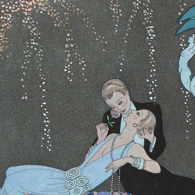 Le Feu Fire George Barbier