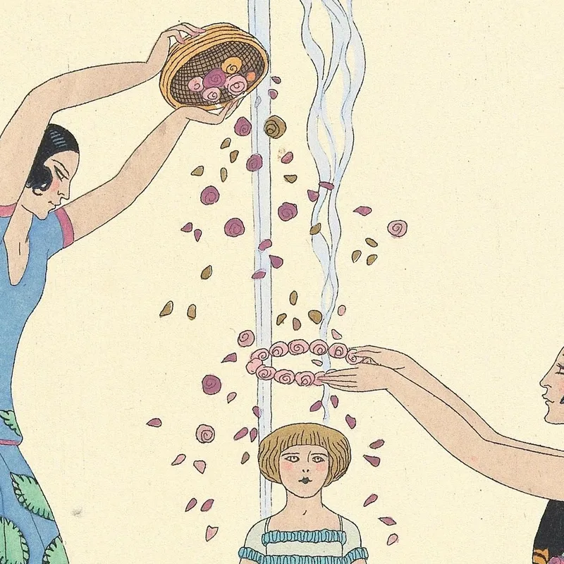 Le Printemps Spring George Barbier