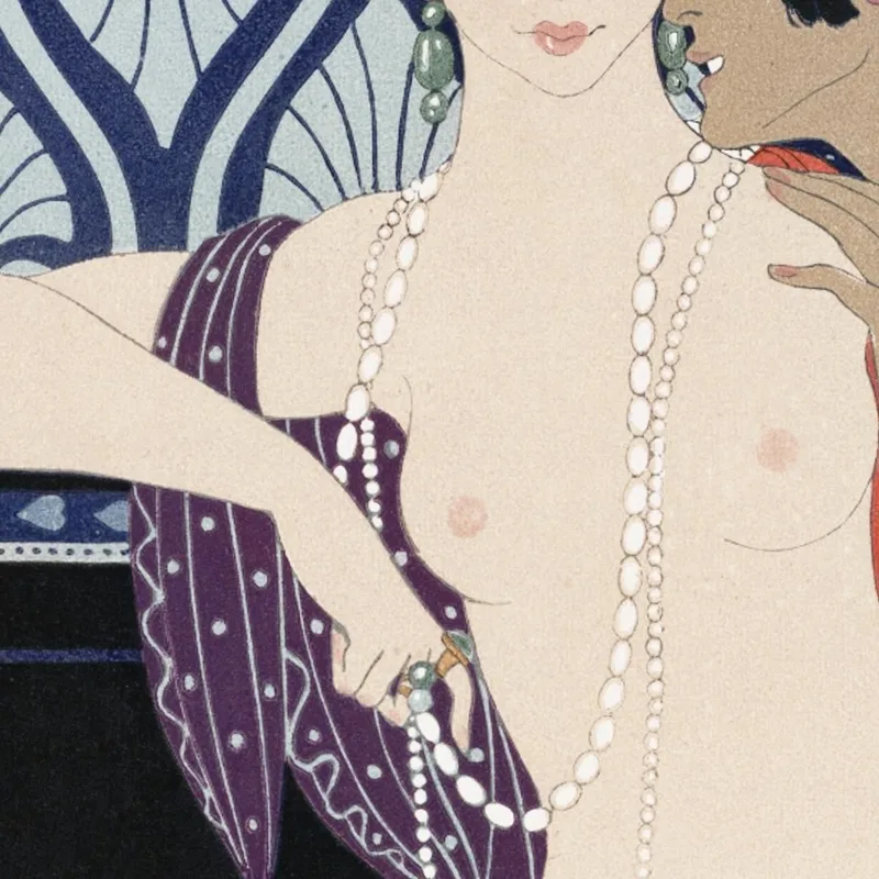 Die Drei Schönheiten Von Mnasidika George Barbier