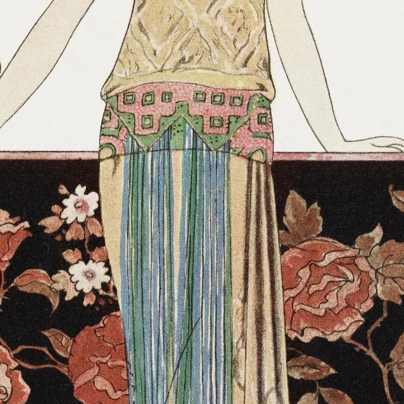 Vestido De Noche Rosalinda George Barbier