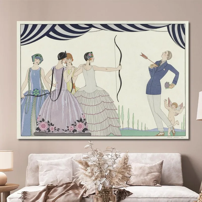 Zielen Sie Auf Das Herz Schöne Damen! George Barbier