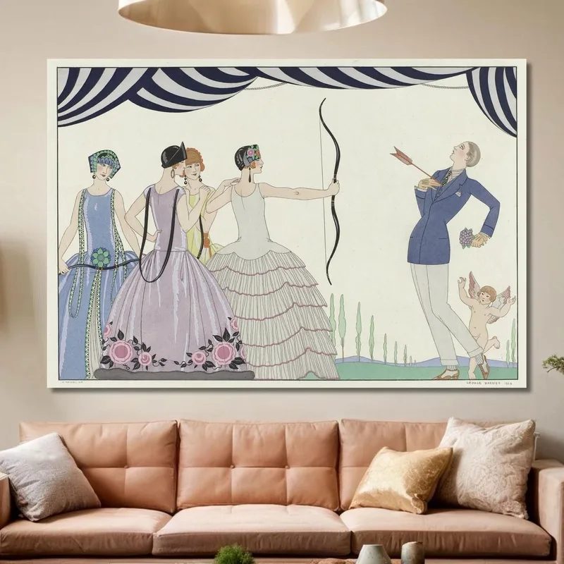 Zielen Sie Auf Das Herz Schöne Damen! George Barbier