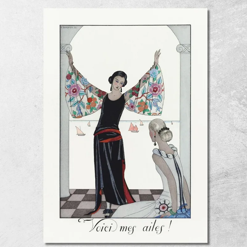 Here Are My Wings George Barbier