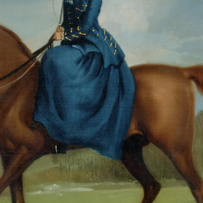 La Contessa Di Coningsby Nel Costume Di Charlton Hunt 1760 George Stubbs