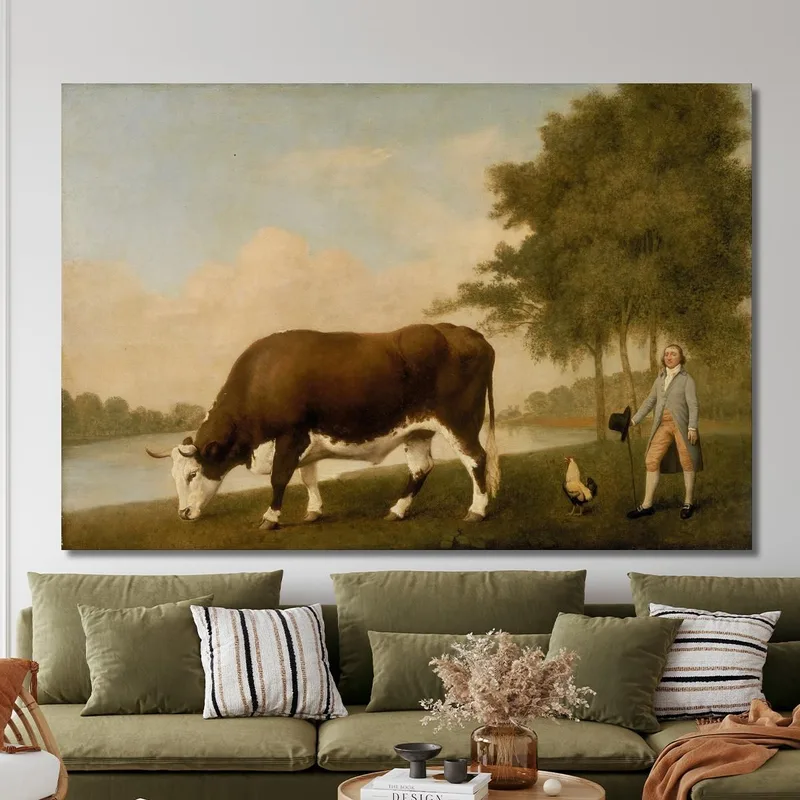 Le Bœuf Du Lincolnshire George Stubbs