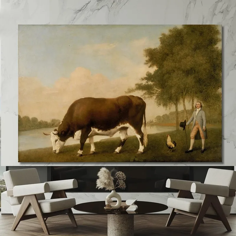 Le Bœuf Du Lincolnshire George Stubbs