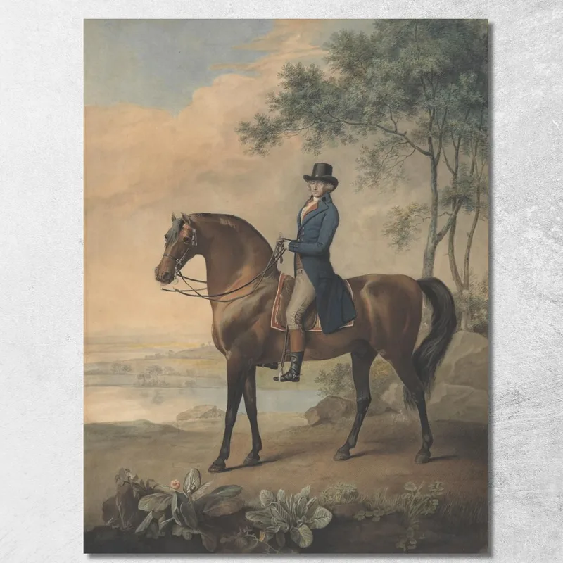 Warren Hastings Auf Seinem Arabischen Pferd George Stubbs
