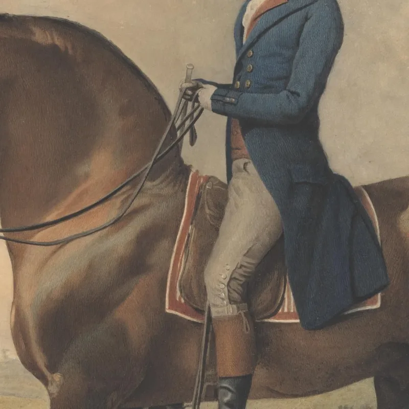 Warren Hastings Auf Seinem Arabischen Pferd George Stubbs