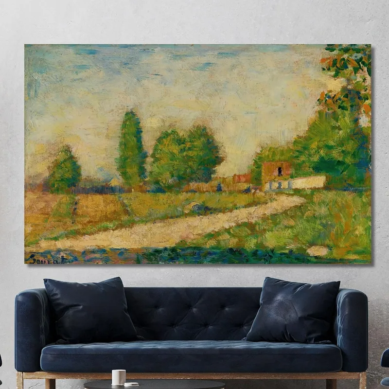 Ai Margini Del Villaggio Georges Seurat