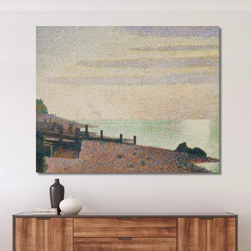 Abend Honfleur Georges Seurat