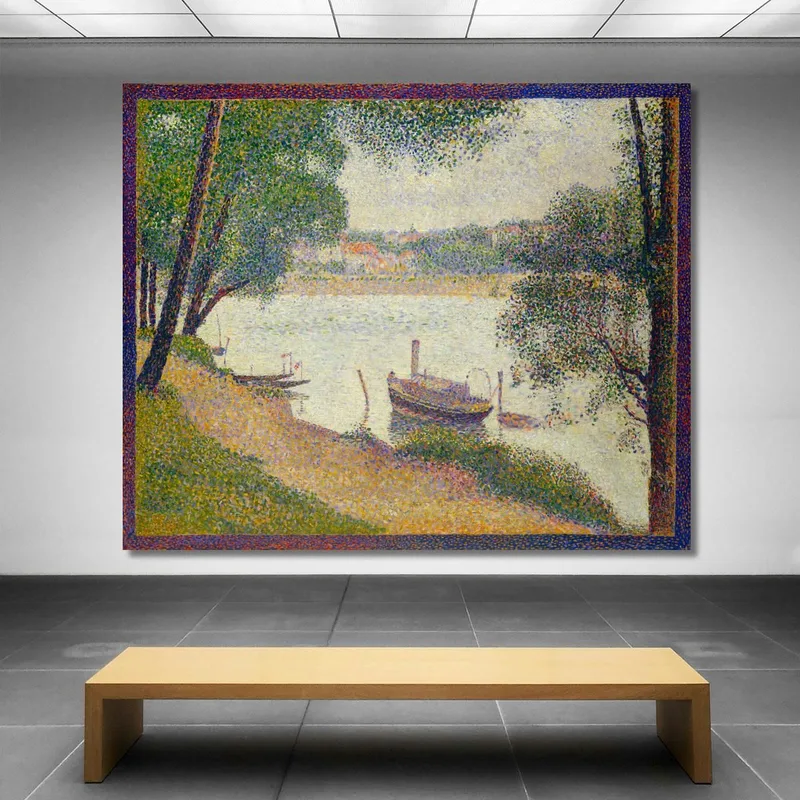 Gray Weather Grande Jatte Georges Seurat