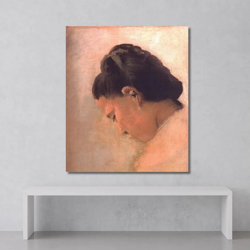 Cabeza De Una Niña Georges Seurat
