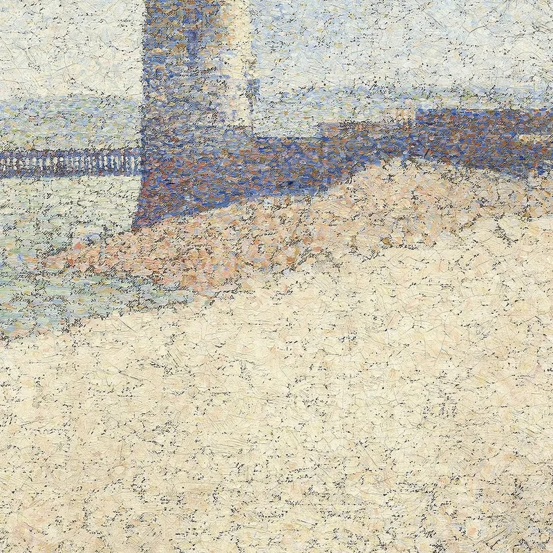 Le Phare De Honfleur Georges Seurat