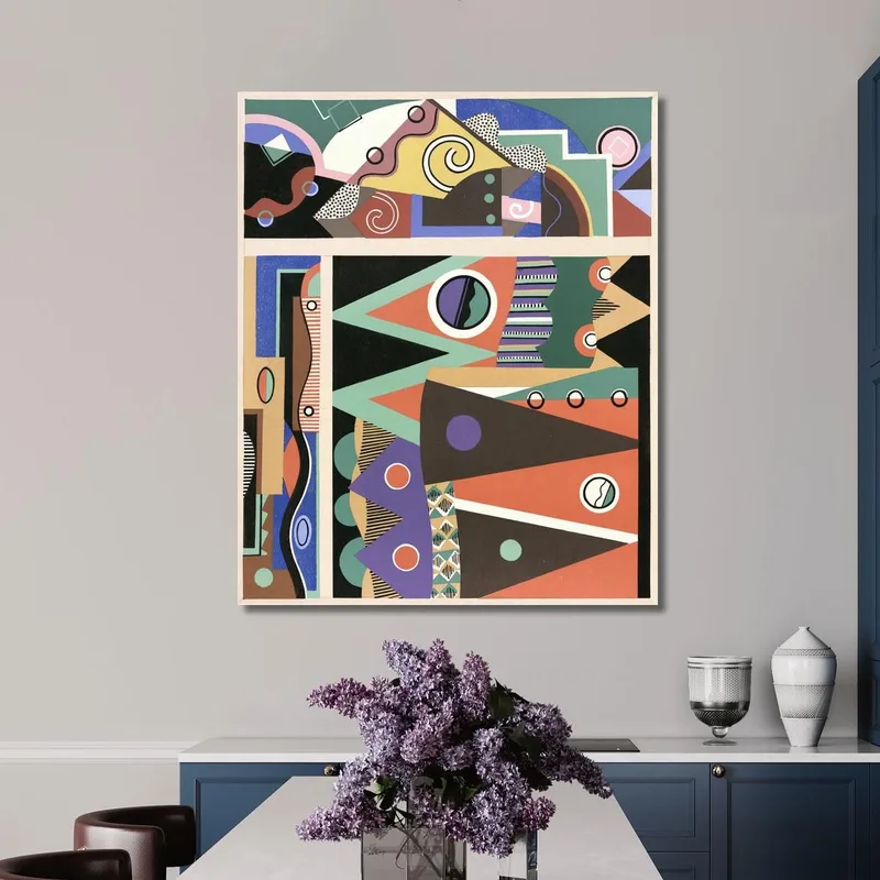 Collection Decors Et Couleurs Pl.03 Georges Valmier