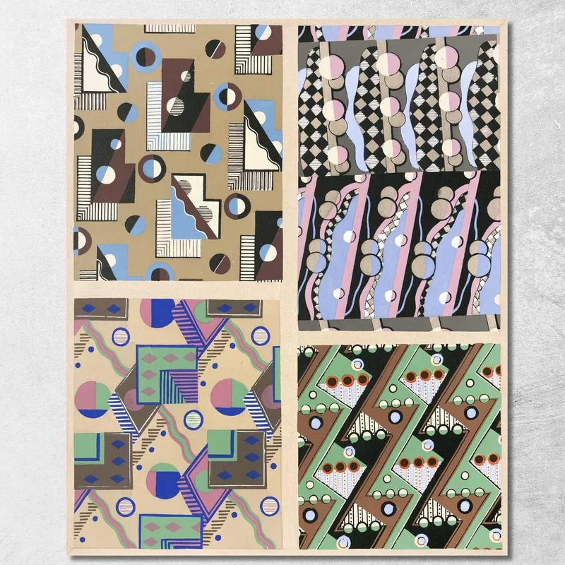 Kollektion Dekore Und Farben Pl.05 Georges Valmier