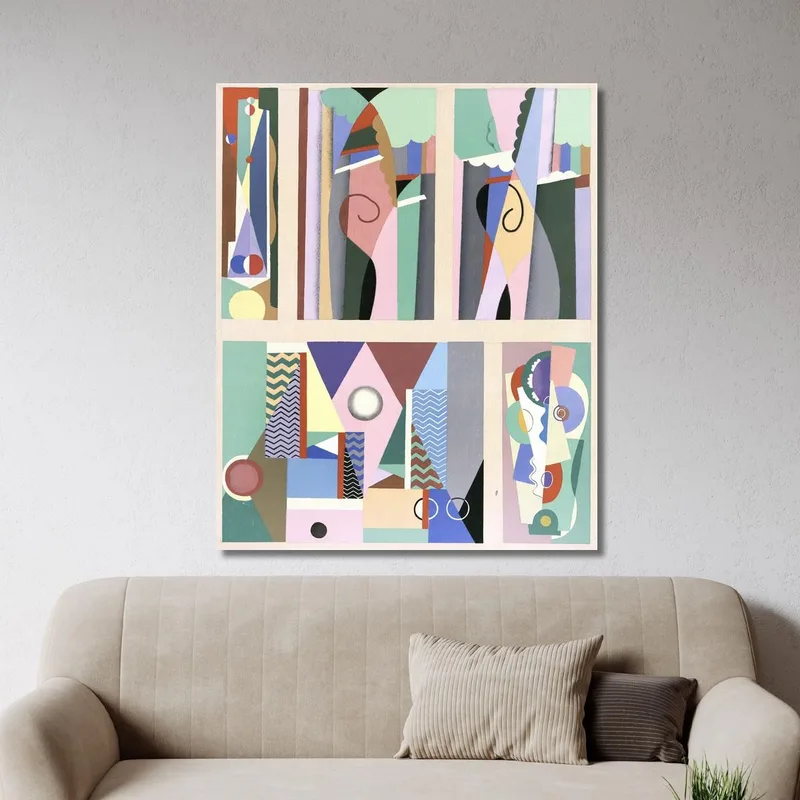 Collection Decors Et Couleurs Pl.09 Georges Valmier